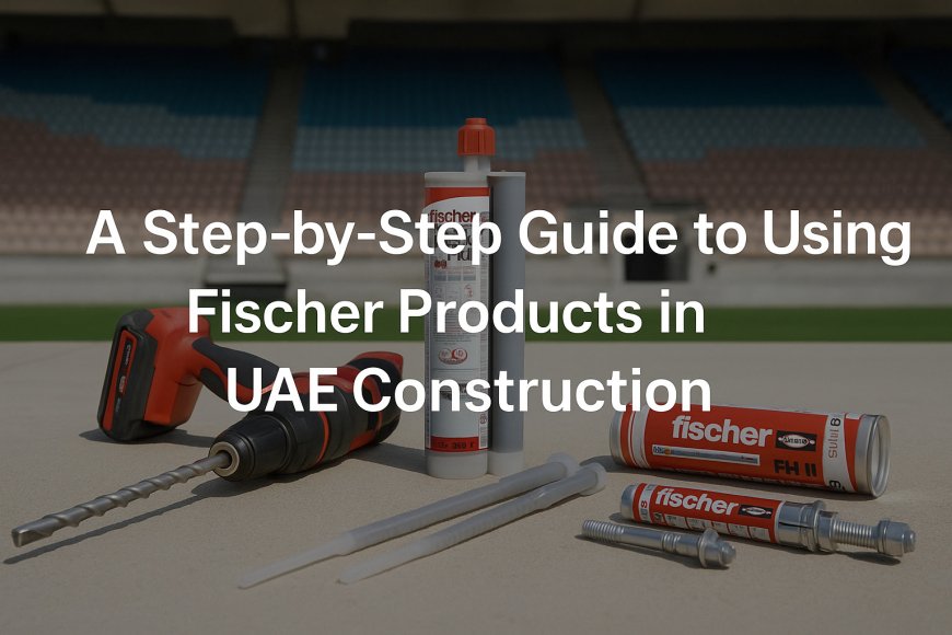 A Step-by-Step Guide to Using Fischer Products in UAE Construction