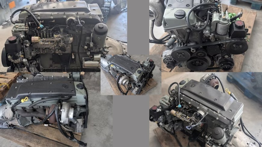 Used Mercedes-Benz OM603 Turbo Diesel Engine