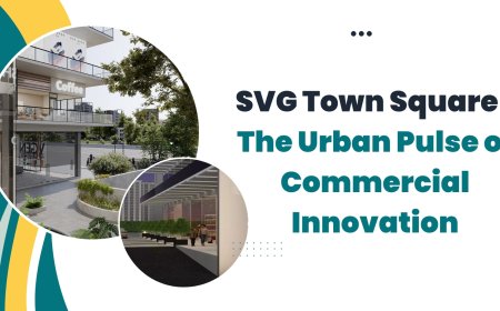 SVG Town Square 1: The Urban Pulse of Commercial Innovation