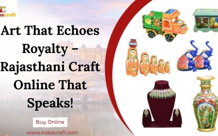 Art That Echoes Royalty – Rajasthani Craft Online That Speaks!