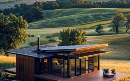 Eco Meet elegance: Sustainable Prefab Villa in India