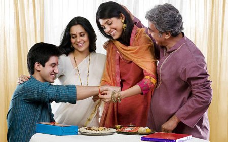 Send Delicious Rakhi Combos with Handcrafted Sweets, Rich Dry Fruits and Chocolates