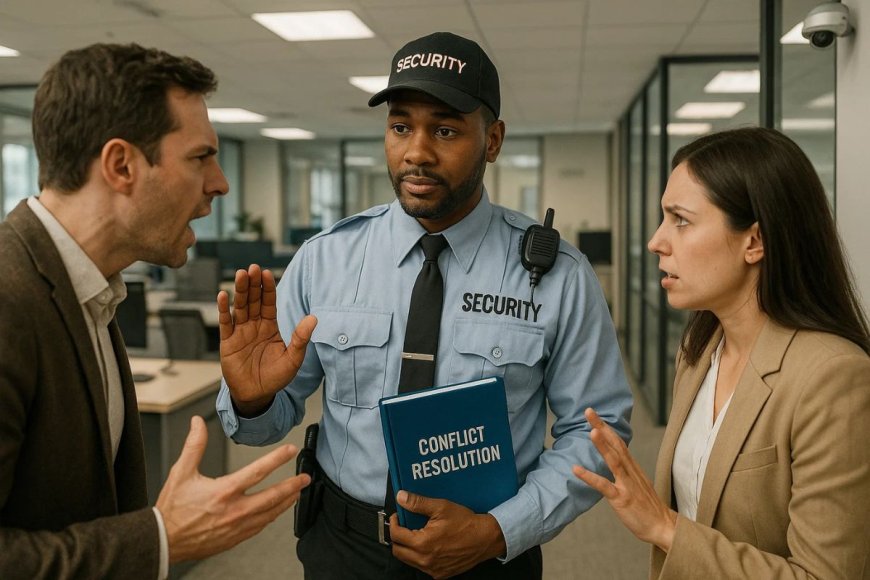 The Role of Security Guards in Managing Workplace Conflicts