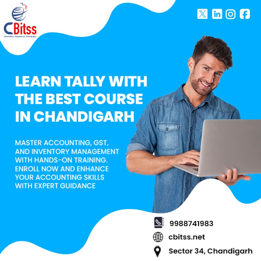 Mastering Business Accounting: Why Learning Tally Can Change Your Career in Chandigarh