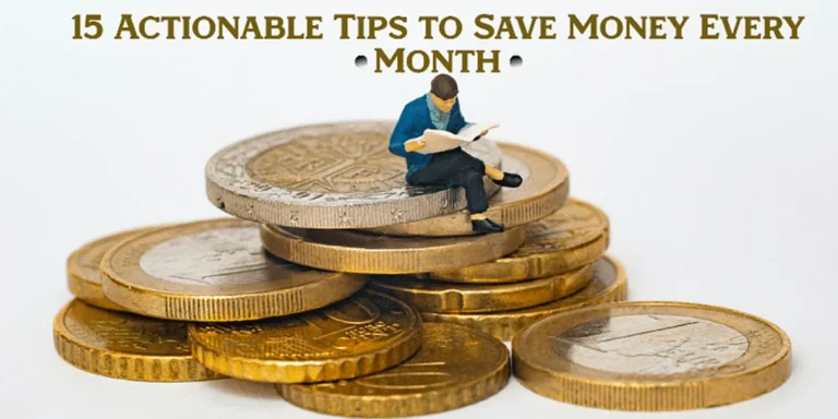 Reduce Your Monthly Expenses